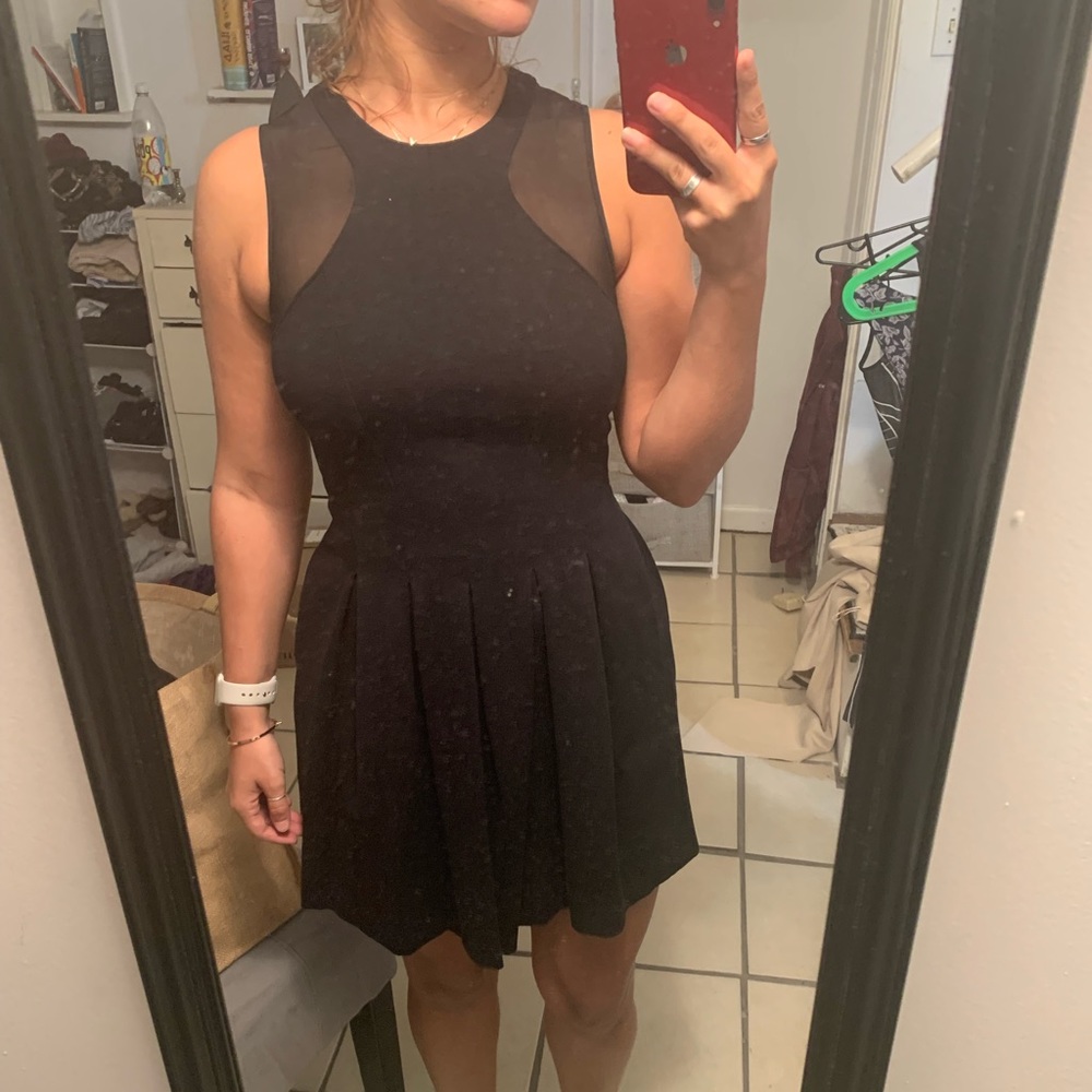Black Skater Dress